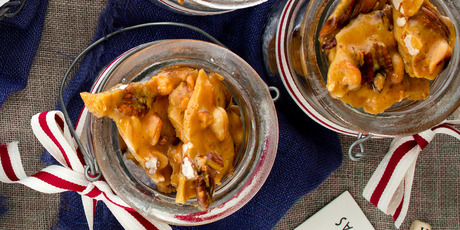 Children will find it fun to be involved in making toffee brittle. Photo / Babiche Martens