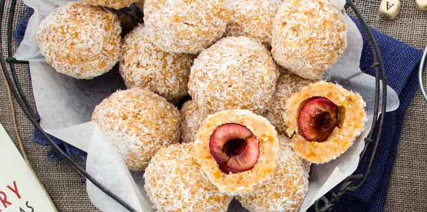 The brandy-soaked fresh cherry in the middle offers a touch of surprise to those eating the truffles. Photo / Babiche Martens