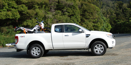 The Ford Ranger XLT Super Cab. Photo / Jacqui Madelin