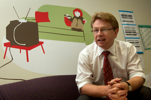 Russell Wills says the Government is taking his report on child poverty seriously. Photo / Brett Phibbs