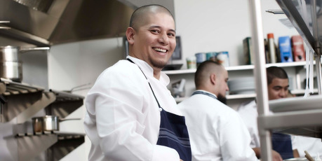 Sal Grant became set on being a chef when he was just nine years old.