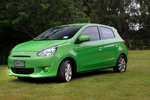 Small and nippy, the Mitsubishi Mirage of the 70s was affordable, economical and popular. Its descendant is set up to emulate those highly marketable characteristics.Photo / Phil Hanson