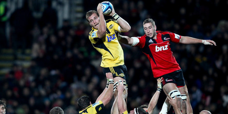 Brad Shields (left) may add starch to the All Blacks. Photo / Getty Images