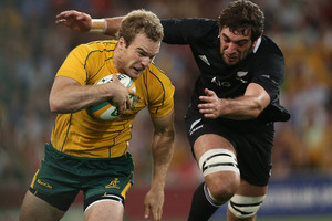 Australia held the All Blacks to a draw. Photo / Getty Images