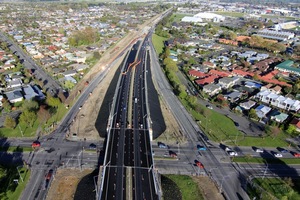 Christchurch Southern Motorway in October. Photo / Supplied