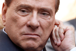 Silvio Berlusconi is trying to mend ties with the Northern League. Photo / AP