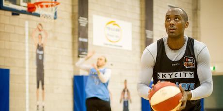 Cedric Jackson keeps finding new ways to amaze. Photo / Greg Bowker