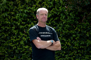 Former New Zealand cyclist Stephen Swart. Photo / Sarah Ivey