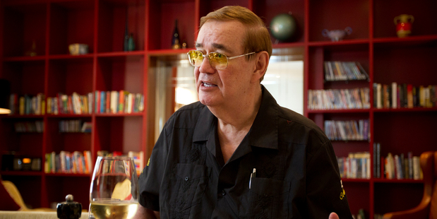 Bob Sheridan is a professional, a performer, a big voice with a big presence. Photo / Greg Bowker