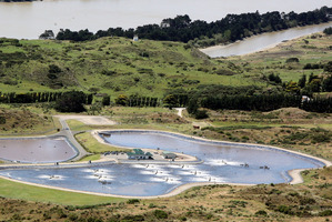 Wanganui wastewater treatment plant. Photo / File / Stuart Munro