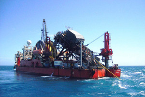 Taranaki Basin exploration vessel. Photo / Supplied