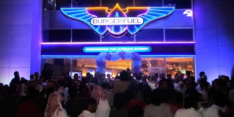 BurgerFuel has restaurants in Dubai, Saudi Arabia and Iraq. Photo / Supplied
