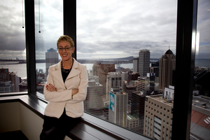 ASB chief executive Barbara Chapman is the only Kiwi in charge of one of the four major Australian-owned banks. Photo / Dean Purcell