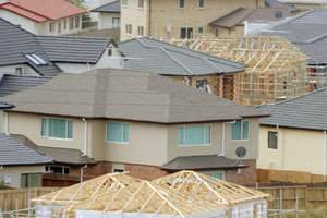 A lift in housing construction would support areas such as durable goods. Photo / NZPA