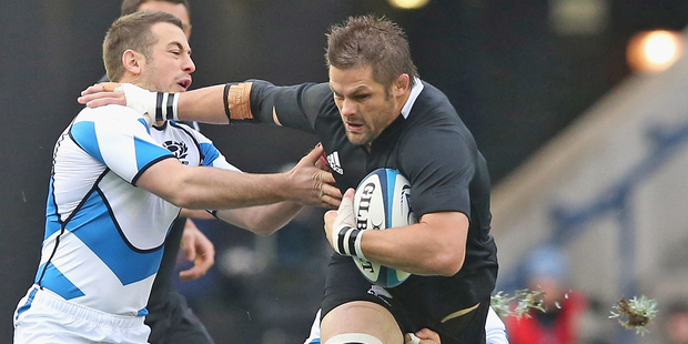 Richie McCaw says the current All Blacks side is one of the best is has played in. Photo / Getty Images