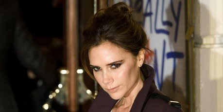 Victoria Beckham on the red carpet at the premiere of the Spice Girls musical.Photo / AFP