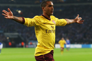 Arsenal striker Theo Walcott. Photo / Getty Images.