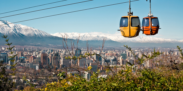The Chilean capital, Santiago. Photo / Thinkstock