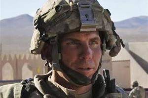Staff Sgt. Robert Bales faces premeditated murder and other charges in the attack on two villages. Photo / AP
