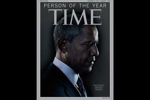 President Barack Obama is Time Magazine's Person of the Year. Photo / AP