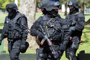 Members of the Armed Offenders Squad. Photo / File