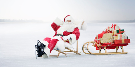 Santa Claus has taken time out to chat with us. Photo / Thinkstock Santa Claus has taken time out to chat with us. Photo / Thinkstock