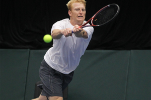 Men's top seed Dan King-Turner beat Waikato's Jaden Grinter 6-2 6-0. Photo / Getty Images.