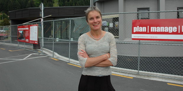 Cath Gilmour says the stage will make the hall a more sophisticated place for productions. Photo / Supplied