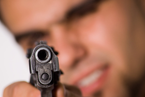 There are almost as many guns as people in the US: around 300 million guns for 311 million people. Photo / Getty Images