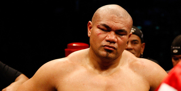 Heavyweight boxer David Tua has re-signed with Duco Events. Photo / Getty Images