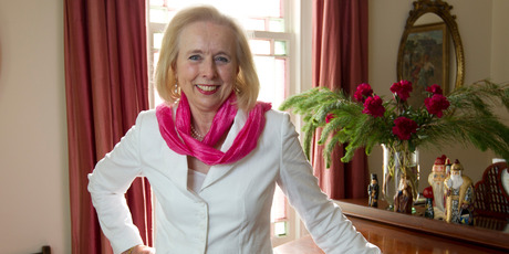 Joanna Woods, wrote Diplomatic Ladies, based on her experiences as a senior diplomat's wife. Photo / Mark Mitchell