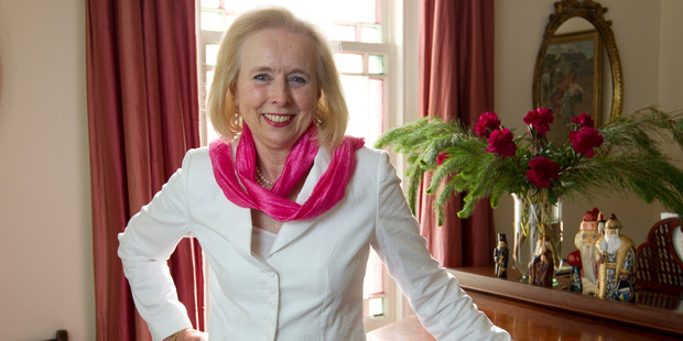 Joanna Woods, wrote Diplomatic Ladies, based on her experiences as a senior diplomat's wife. Photo / Mark Mitchell