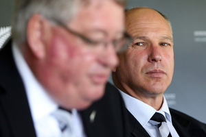 Chris Moller (left) and David White have moved to dampen speculation over the captaincy saga. Photo / Getty Images
