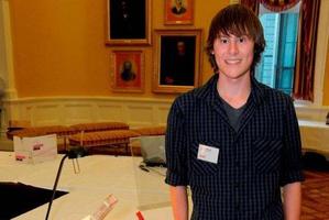 James Watson, 17, from Burnside High School. Photo / Supplied