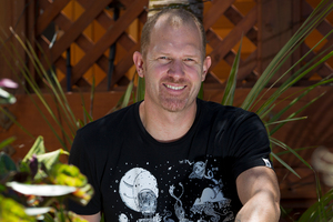 The trial drug dabrafenib is keeping Matthew Rogers' terminal melanoma at bay. Photo / Sarah Ivey