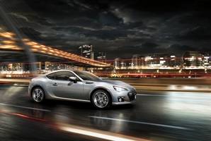 The Subaru BRZ launches in New Zealand this month, but seeing one on the road will be a rare event. Photo / Supplied