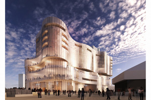 An artist's impression of the proposed centre in Adelaide Photo / Steven McNicholl