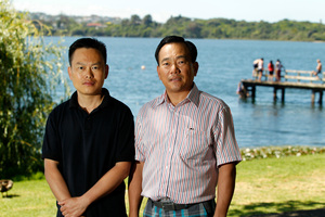 Brothers Philip Chen and Peter Chen. Photo / Michael Craig
