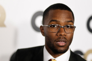 Frank Ocean has written that his first love was a man. Photo / AP