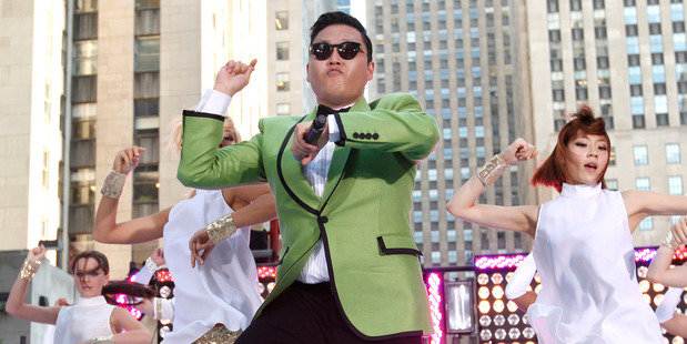 A video of South Korean rapper PSY has become the first clip to reach over 1 billion YouTube hits.Photo / AP
