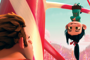 Ralph and Vanellope are well voiced by John C. Reilly and Sarah Silverman. Photo / Supplied
