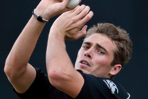 In a few years Tim Southee might make a fine vice-captain. Photo / AP