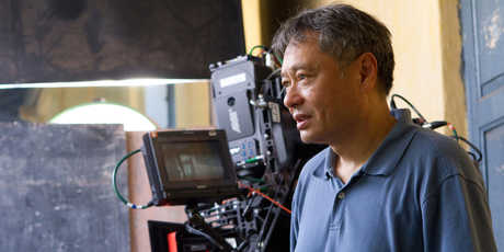 Ang Lee on the set of Life Of Pi. Photo / AP/20th Century Fox