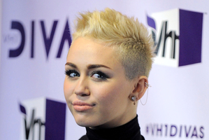 Miley Cyrus arrives at VH1 Divas.Photo / AP