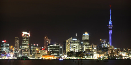 Given that the Auckland transport system can barely cope with the existing population, it's a little difficult to imagine quite how it would cope with more than five times as many daily travellers. Photo / Greg Bowker