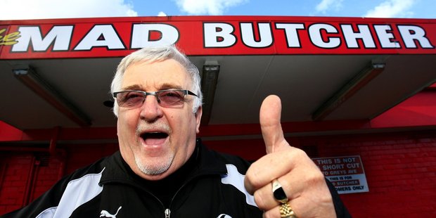 Founder Peter Leitch will remain the Mad Butcher's brand ambassador after the sale. Photo / Martin Sykes