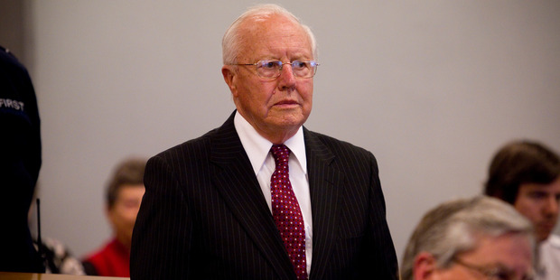 Former Bridgecorp chairman Bruce Davidson. Photo / NZPA