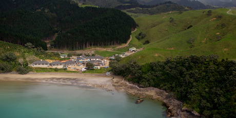 Alexander Abramov's four-house Helena Bay development is thought to be New Zealand's most expensive luxury housing project. Photo / Greg Bowker