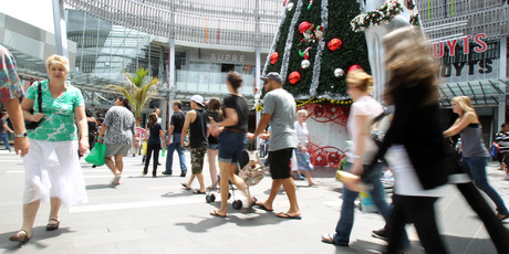 Sylvia Park - teenage shopping heaven. Photo / Herald on Sunday