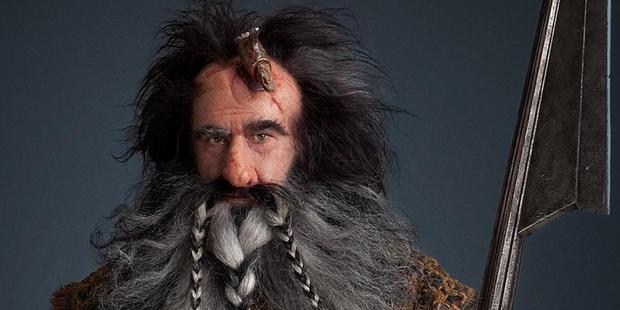 Kiwi actor William Kircher as dwarf Bifur in The Hobbit, a role which has helped land him a movie lead. Photo / Supplied
